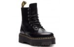 Dr. Martens Jadon Platform Boots Black Smooth Leather - Image 2