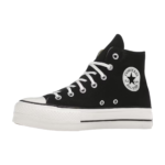 Converse   Chuck   Taylor   All   Star   Hi   Platform   Black   White   (Women's) - Image 3