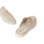 Loro piana Babouche Charms Walk Loafer 'Linen' - Image 3