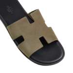 Haven Suede H Style Slip-On Olive - Image 4
