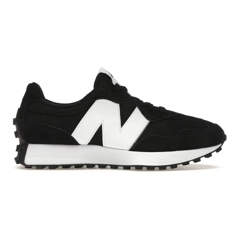 Blac1234_-3.png New Balance 327 – Black White - Image 1
