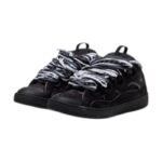 Lanvin Curb Sneaker Black Men’s - Image 3
