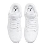 Air Jordan 1 low all white - Image 3