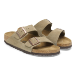 Birkenstock Arizona Suede Leather – Taupe - Image 3