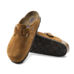 Birkenstock Boston Soft Footbed Suede Mink - Image 4