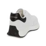 Alexander Mcqueen Oversized Graffiti Sprint Runner – White Black - Image 3