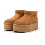 UGG Classic Ultra Mini Platform Boot – Chestnut - Image 3