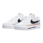 Nike Court Legacy Lift – White Black - Image 3
