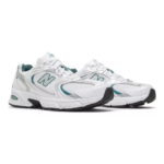 New Balance 530 – White Silver Green - Image 4