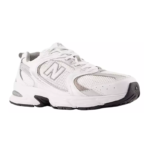 New Balance 530 – White Silver Metallic - Image 3