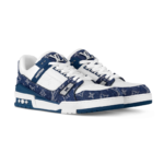 Louis Vuitton LV Trainer Monogram Denim – White Blue - Image 2