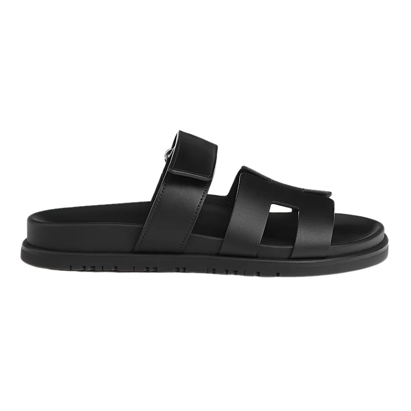 Untitled-design-2025-02-25T000232.743.png Hermes Chypre Sandal – Noir Calfskin Leather - Image 1