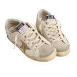 Golden Goose Super-Star – White Ice Gray Gold Glitter - Image 2