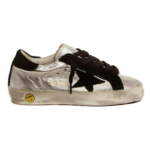 Golden Goose Super-Star – Silver Black