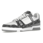 Louis Vuitton Trainer – Monogram Denim Grey White - Image 2