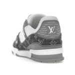 Louis Vuitton Trainer – Monogram Denim Grey White - Image 4
