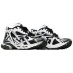 Balenciaga Runner Sneaker ‘Black White’ - Image 4