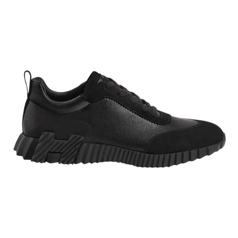Photoroom_20260303_210159 Hermes Bouncing Sneaker Black Perforated - Image 1