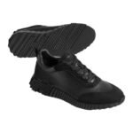 Hermes Bouncing Sneaker Black Perforated - Image 2