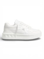 Valentino One Stud XL White Nappa Leather