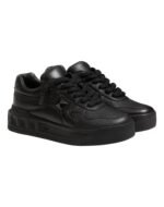 Valentino Garavani One Stud XL sneakers in black.