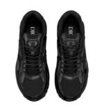 B30 Countdown Sneaker Black Smooth Calfskin and Black Technical Mesh - Image 3