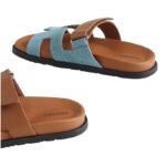 Hermes Chypre Sandal Bleu Clair Denim - Image 4