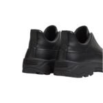 Zegna  Black leather triple stitch mont sneakers - Image 4