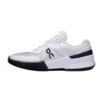 On The Roger Pro 2 Clay in the White Black colorway. - Image 2