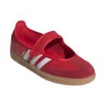 adidas Samba Jane Shoes in Better Scarlet/Team Victory Red/Gum - Image 3