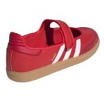 adidas Samba Jane Shoes in Better Scarlet/Team Victory Red/Gum - Image 5