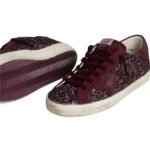 Golden Goose Women’s Ball Star in white leather with crystal star and metallic heel tab - Image 3