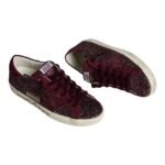 Golden Goose Women’s Ball Star in white leather with crystal star and metallic heel tab - Image 4