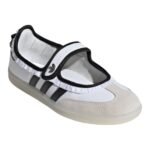 Adidas Originals Samba Jane trainers in white with a black - Image 2
