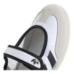 Adidas Originals Samba Jane trainers in white with a black - Image 5