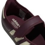 Adidas Originals Samba Jane shoes in maroon and cream white - Image 5