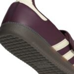 Adidas Originals Samba Jane shoes in maroon and cream white - Image 6