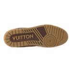 Louis Vuitton Trainer Sneakers in brown damier-embossed nubuck calf - Image 5