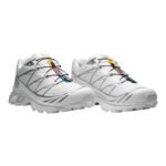 Salomon XT-6 GORE-TEX sneakers in white and silver - Image 2