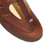 Adidas Samba Jane shoes in the "Earth Strata" brown colorway - Image 9