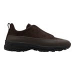 ZEGNA Triple Stitc Monte sneakers in coffee brown - Image 2