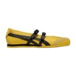 Onitsuka Tiger Mexico 66 TGRS ballet flats in yellow and black - Image 2