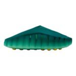 Nike Mind 001 Slides come in a Geode Teal and Light Menta