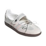 Adidas Samba Jane sneakers in a white and pink colorway - Image 4