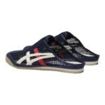 Onitsuka MEXICO 66 SABOT features a breathable mesh upper in an iron navy - Image 3
