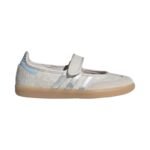 Adidas Originals Liberty London Samba Jane Shoes featuring a unique floral upper and velcro strap