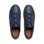 ZEGNA triple stitch leather sneakers - Image 4