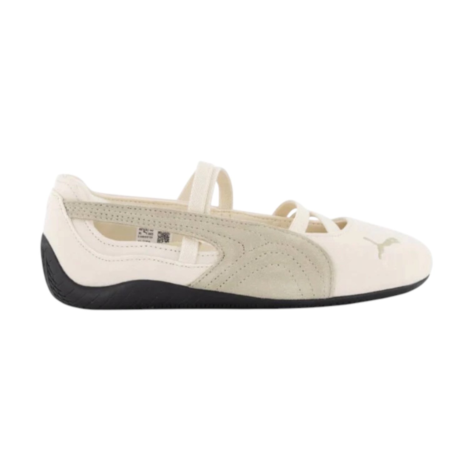 Photoroom_20260629_075201 Puma Speedcat Ballet shoes in a white and light grey - Image 1