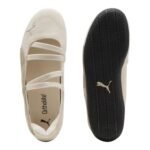 Puma Speedcat Ballet shoes in a white and light grey - Image 4