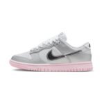 nike dunk low metalict silver pink - Image 2